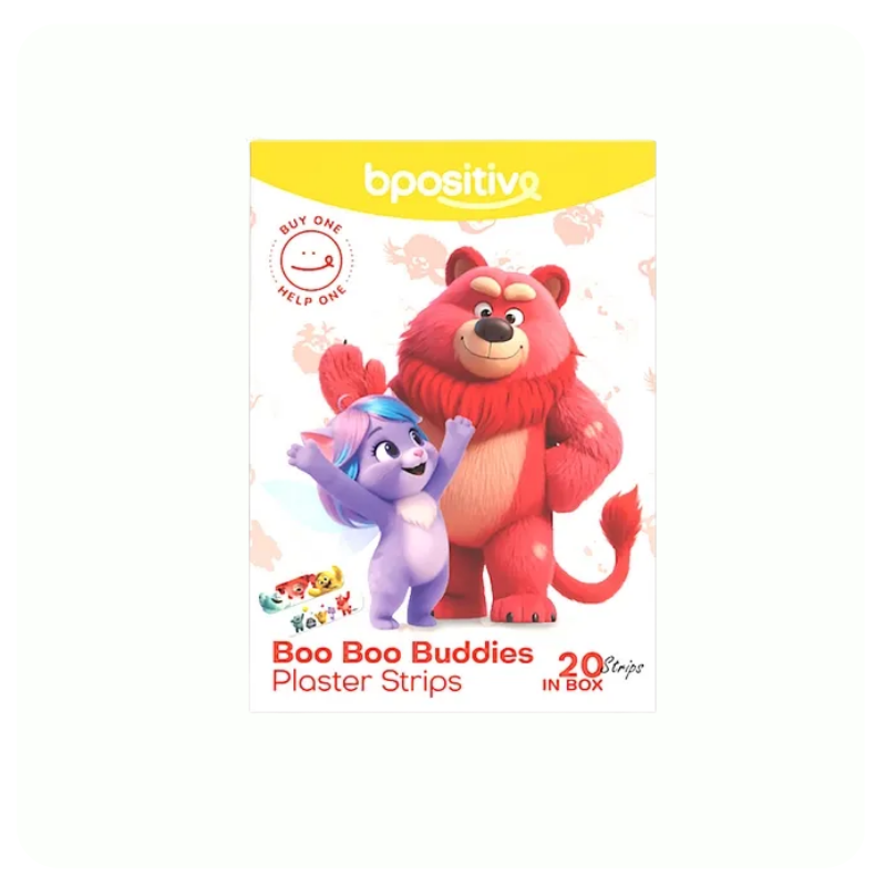 BPOSITIVE BOO BOO BUDDIES PLASTER 20S