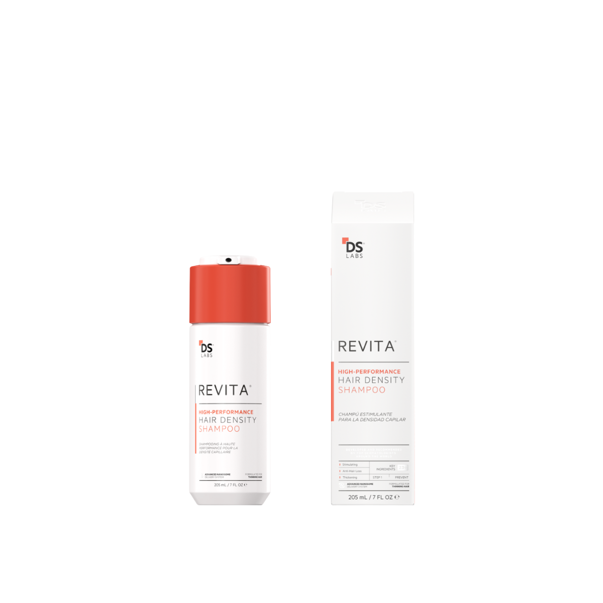 DS LABS REVITA HIGH-PERFORMANCE HAIR DENSITY SHAMPOO 205ML
