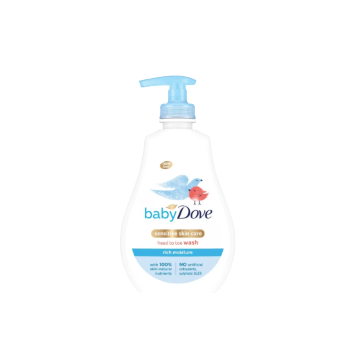 BABY DOVE RICH MOIST HEAD TO TOE WASH 400ML