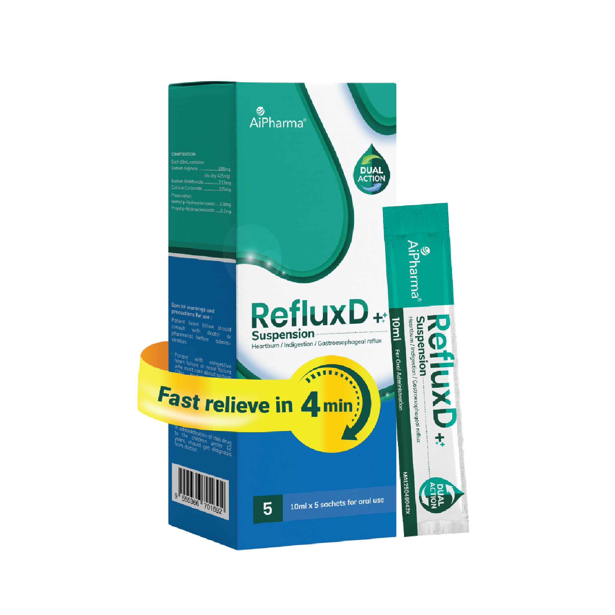 REFLUXD SUSPENSION 10ML 5S