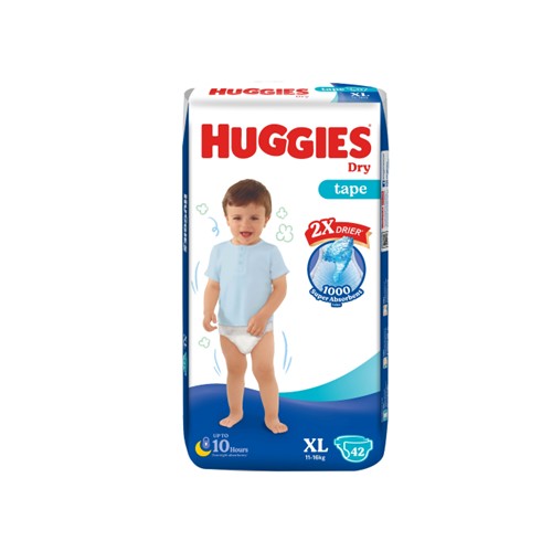 HUGGIES DRY SJP XL 42S