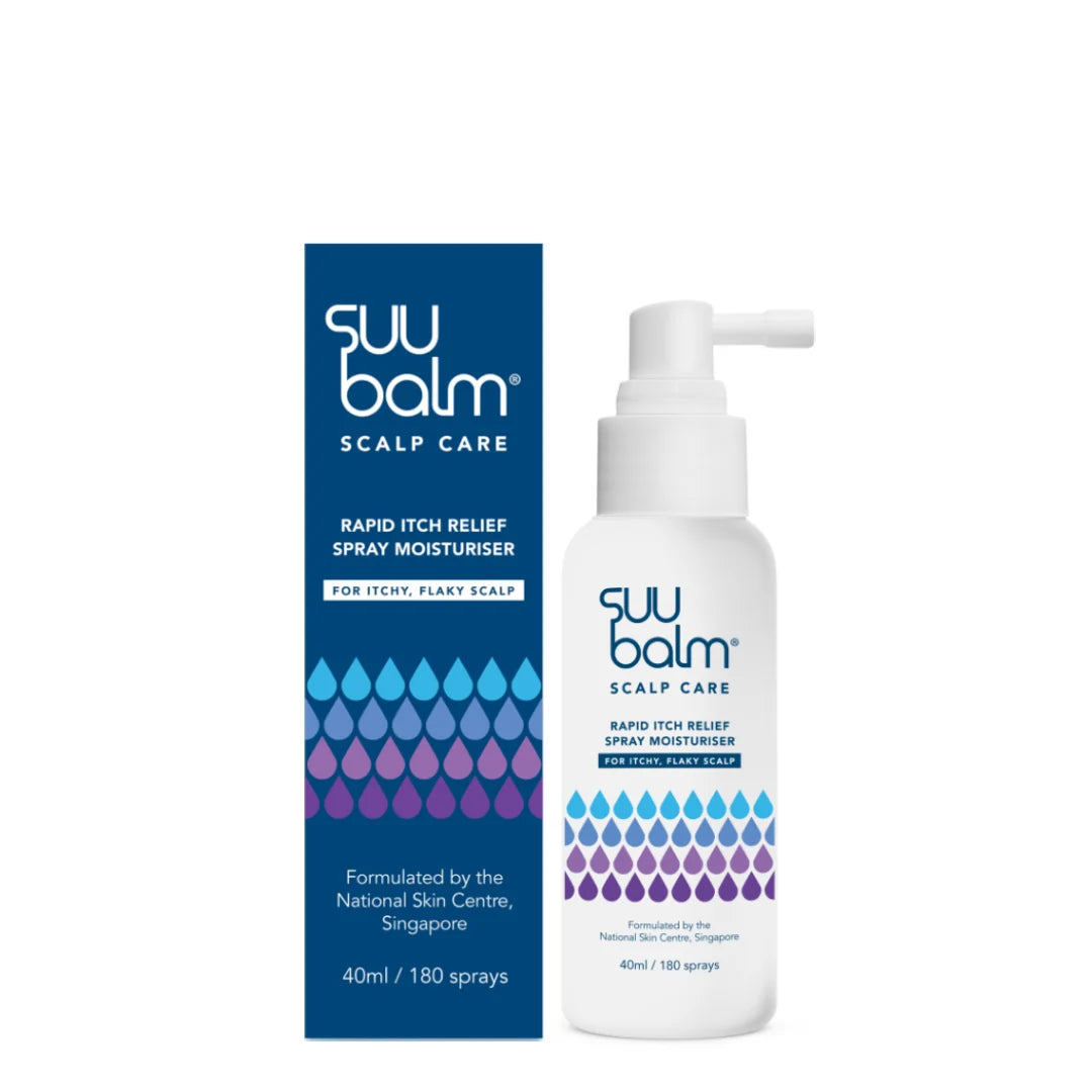 SUU BALM Itch Relief Scalp Spray Moisturiser 40ml | Ceramides