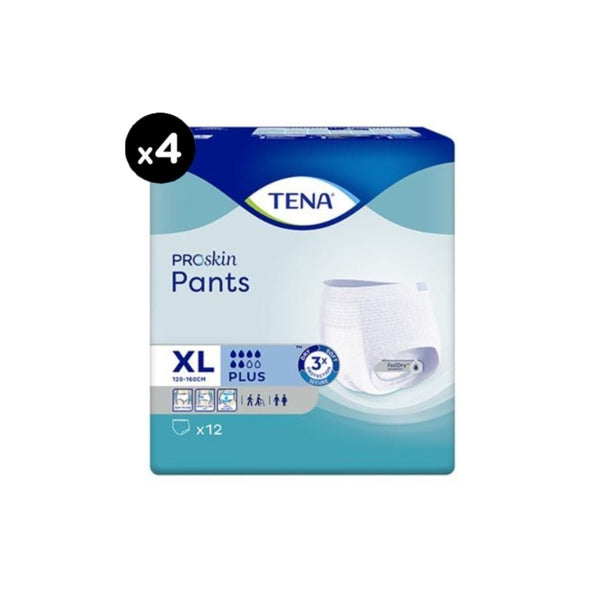 Tena Pants Plus XL (12Sx4)