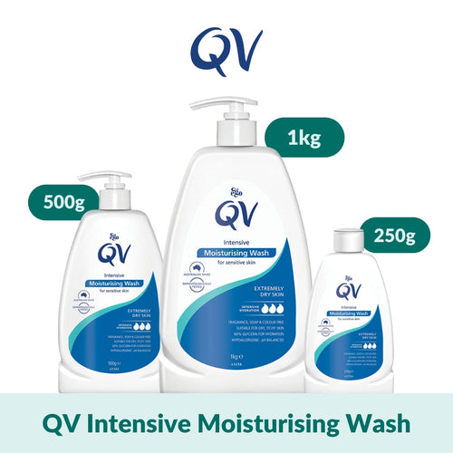 QV Intensive Moisturising Wash (250g/500g/1kg)