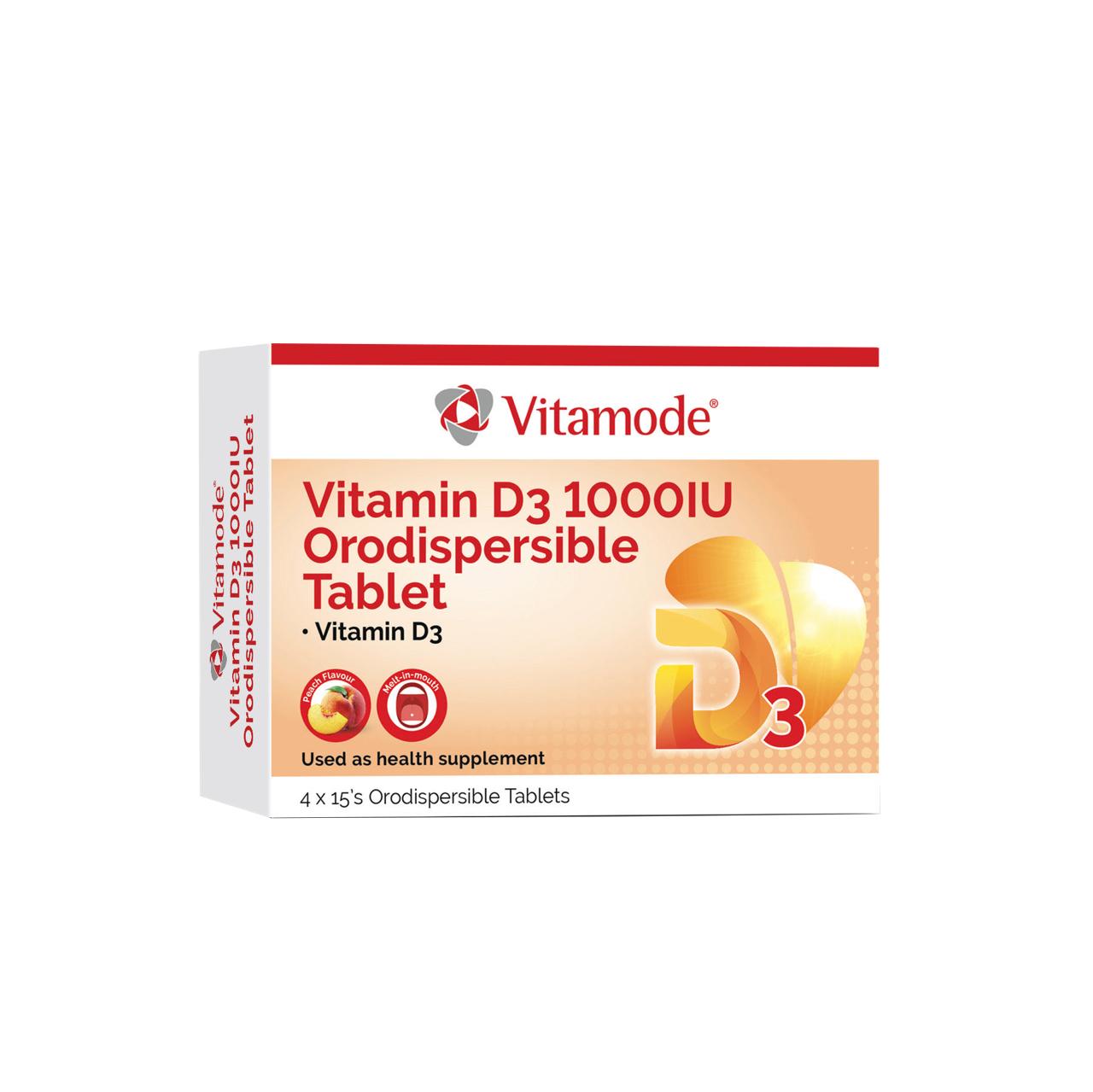 VMODE VIT D3 1000IU ODT 4X15S