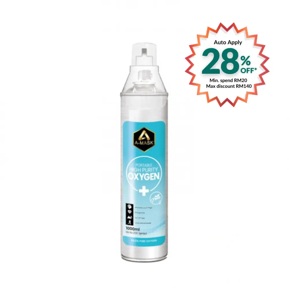 A-MASK PORTABLE HIGH PURITY OXYGEN 1L