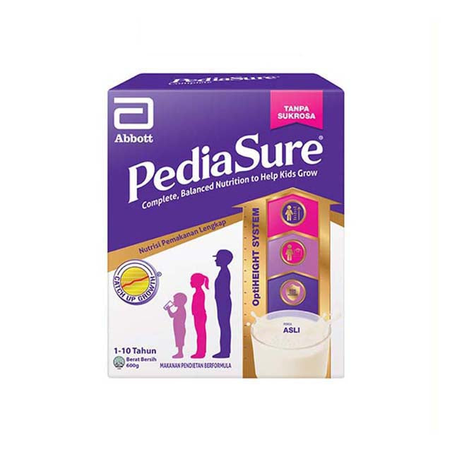 PediaSure Peptigro plain 600g packaging with nutritional benefits for children's growth