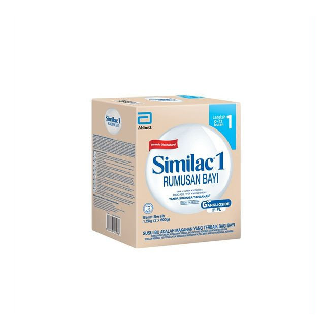 Similac 1 (Step 1) infant formula in a convenient packaging for newborn nutrition