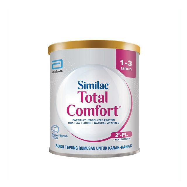Similac Total Comfort 2 FL 820g powder formula for children aged 1-3 years with DHA and natural vitamin E