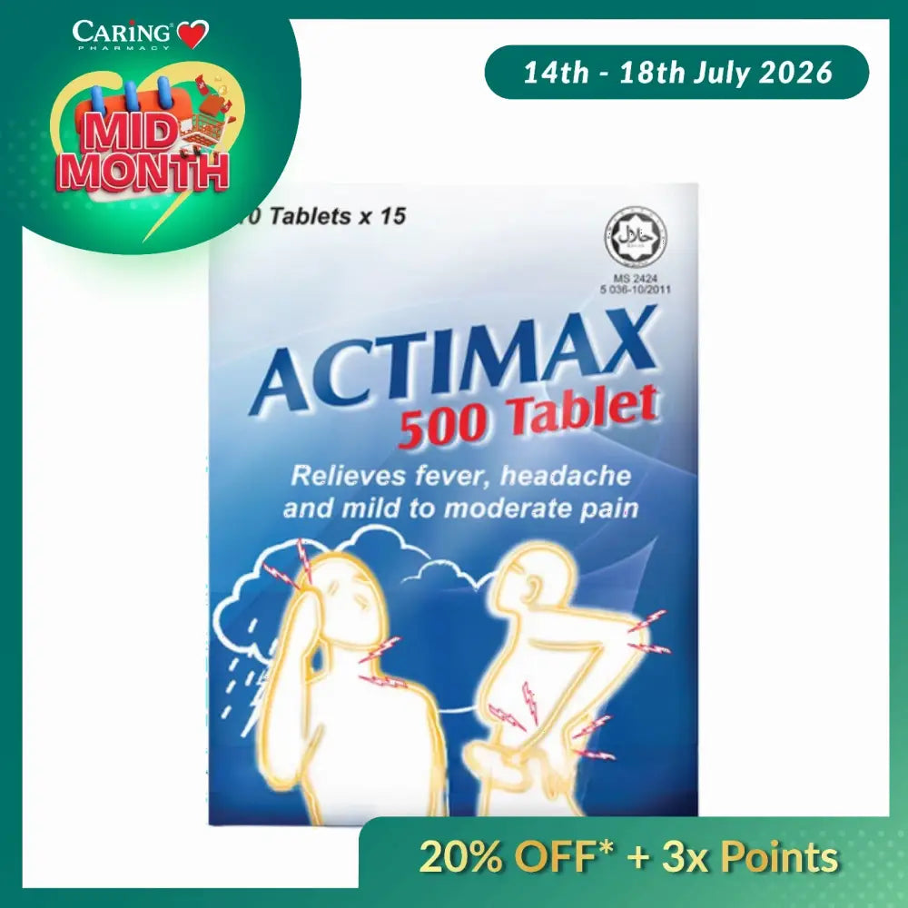 ACTIMAX 500 TAB 10SX15