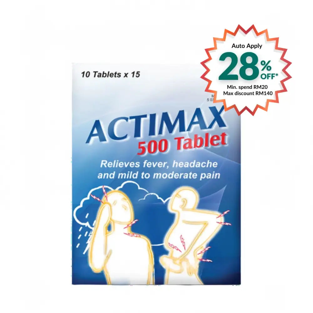 ACTIMAX 500 TAB 10SX15