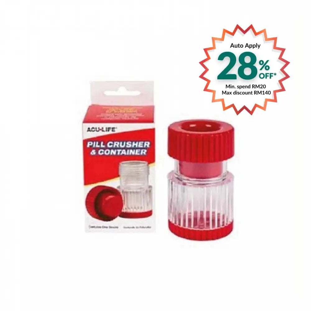 ACU-LIFE PILL CRUSHER & CONTAINER