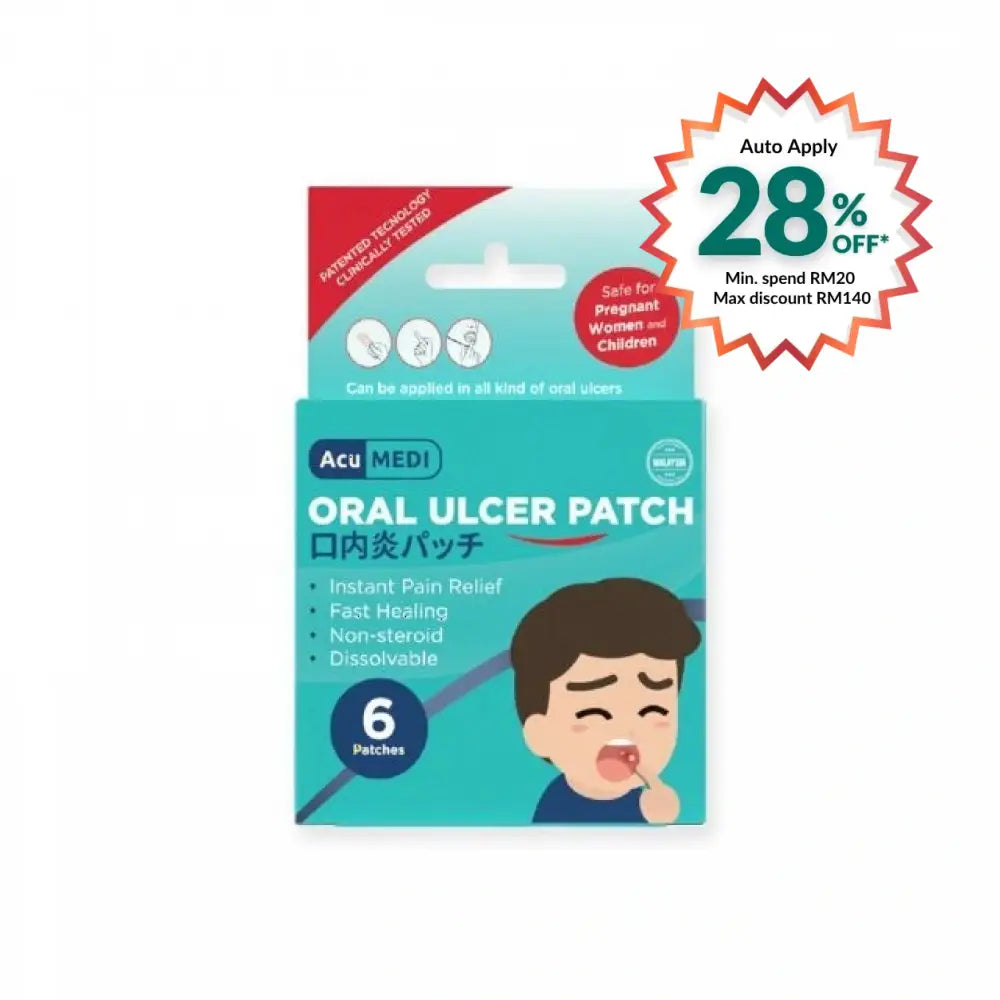 ACUMEDI ORAL ULCER PATCH 6S