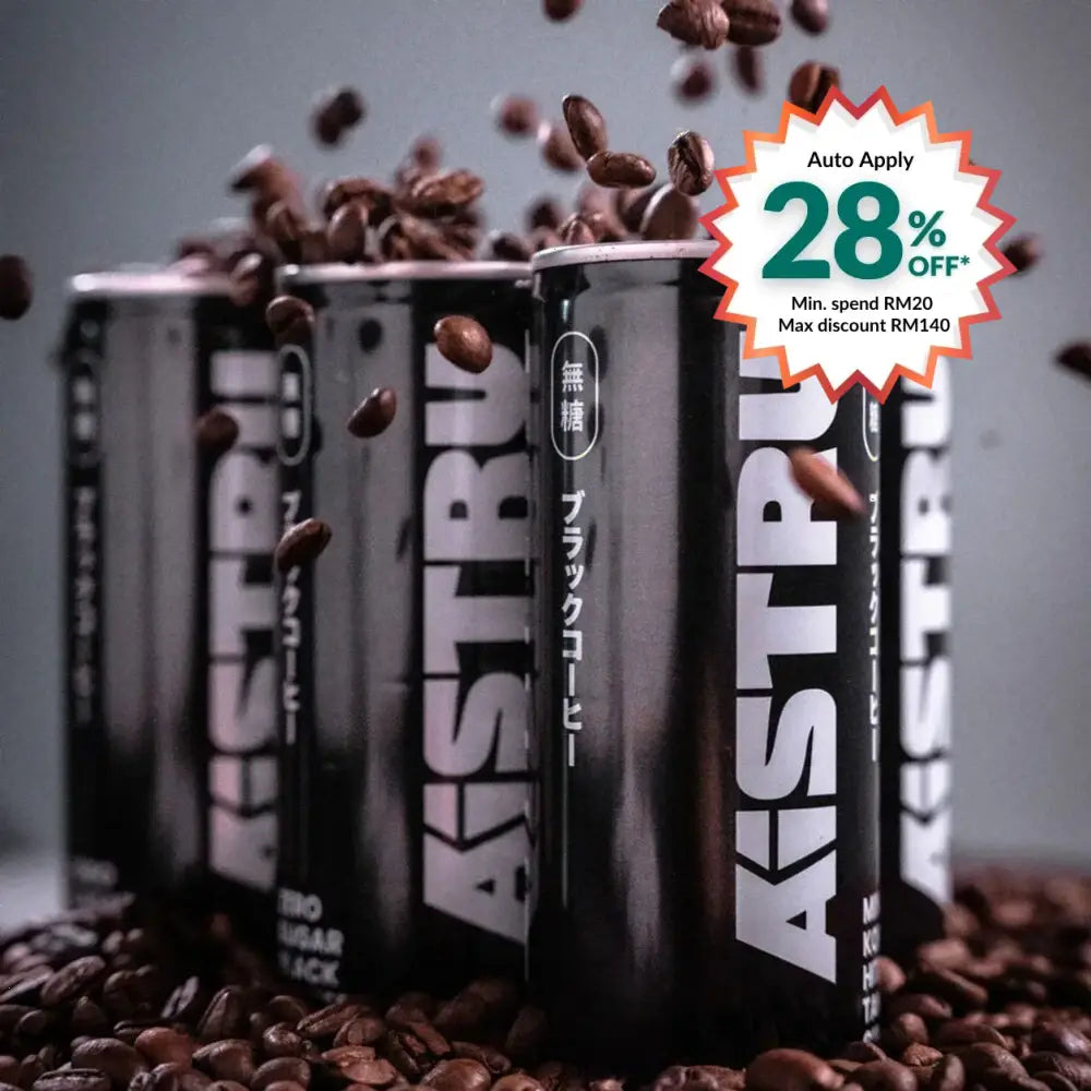 AISTRU BLACK COFFEE 4S 240ML