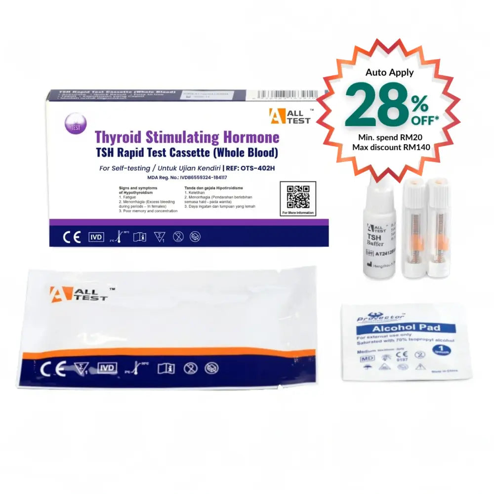 ALLTEST THE TSH RAPID TEST CASSETTE 1S