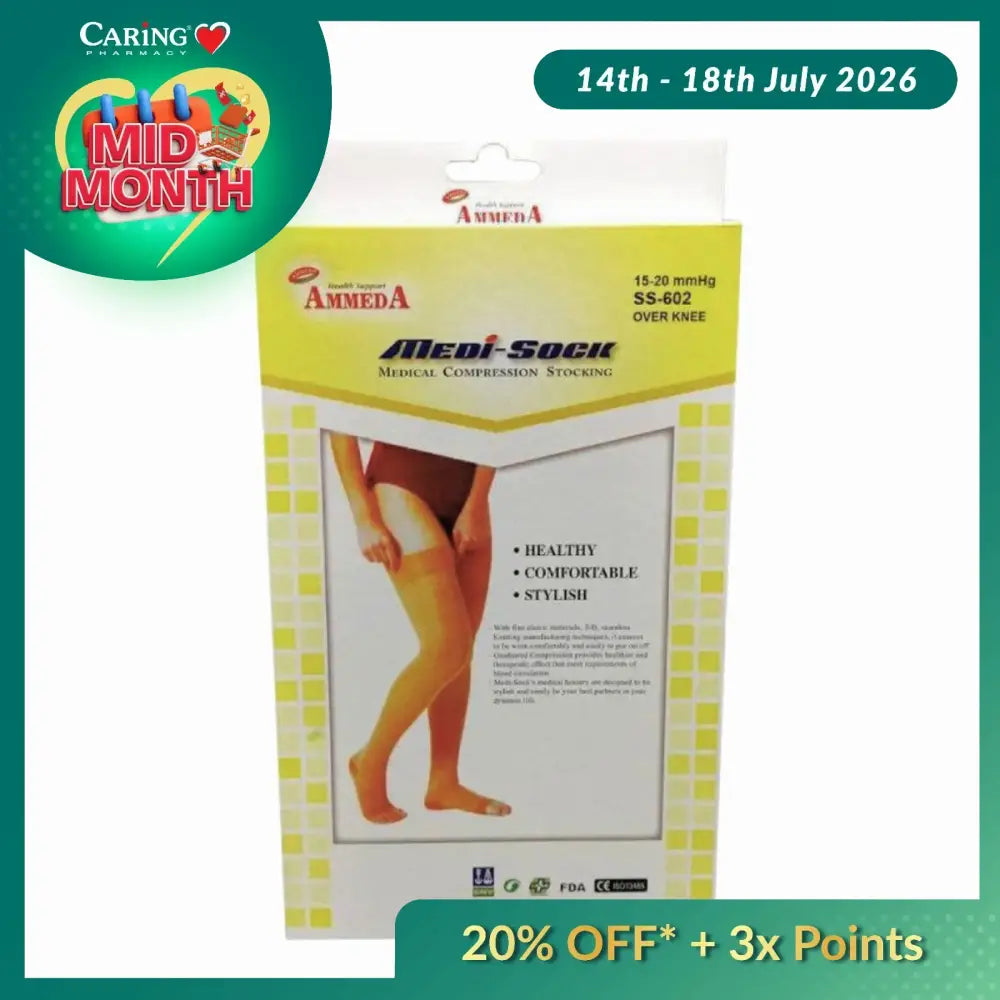 AMMEDA STOCKING OVER KNEE L