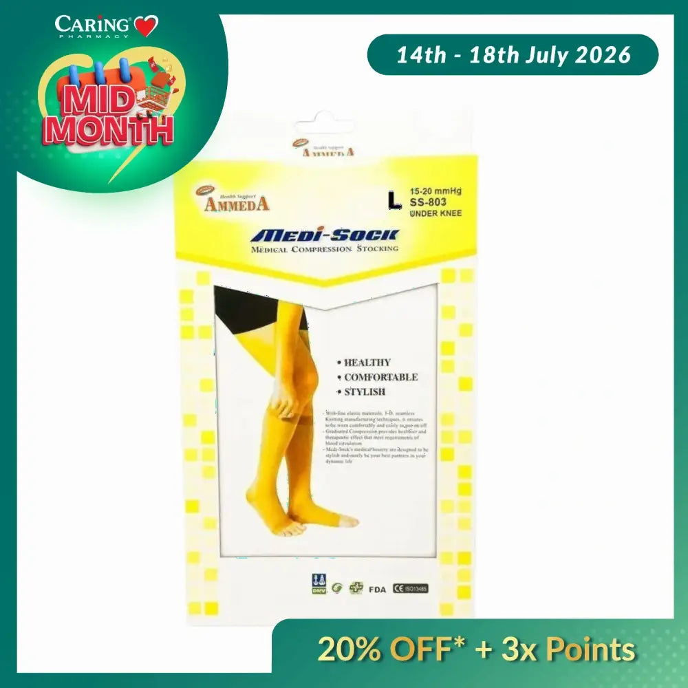 AMMEDA STOCKING UNDER KNEE L