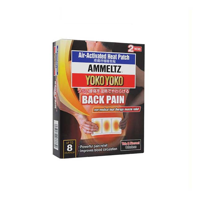 Ammetlz heat patch for back pain by YOKO YOKO with air-activated heat for relief and improved blood circulation