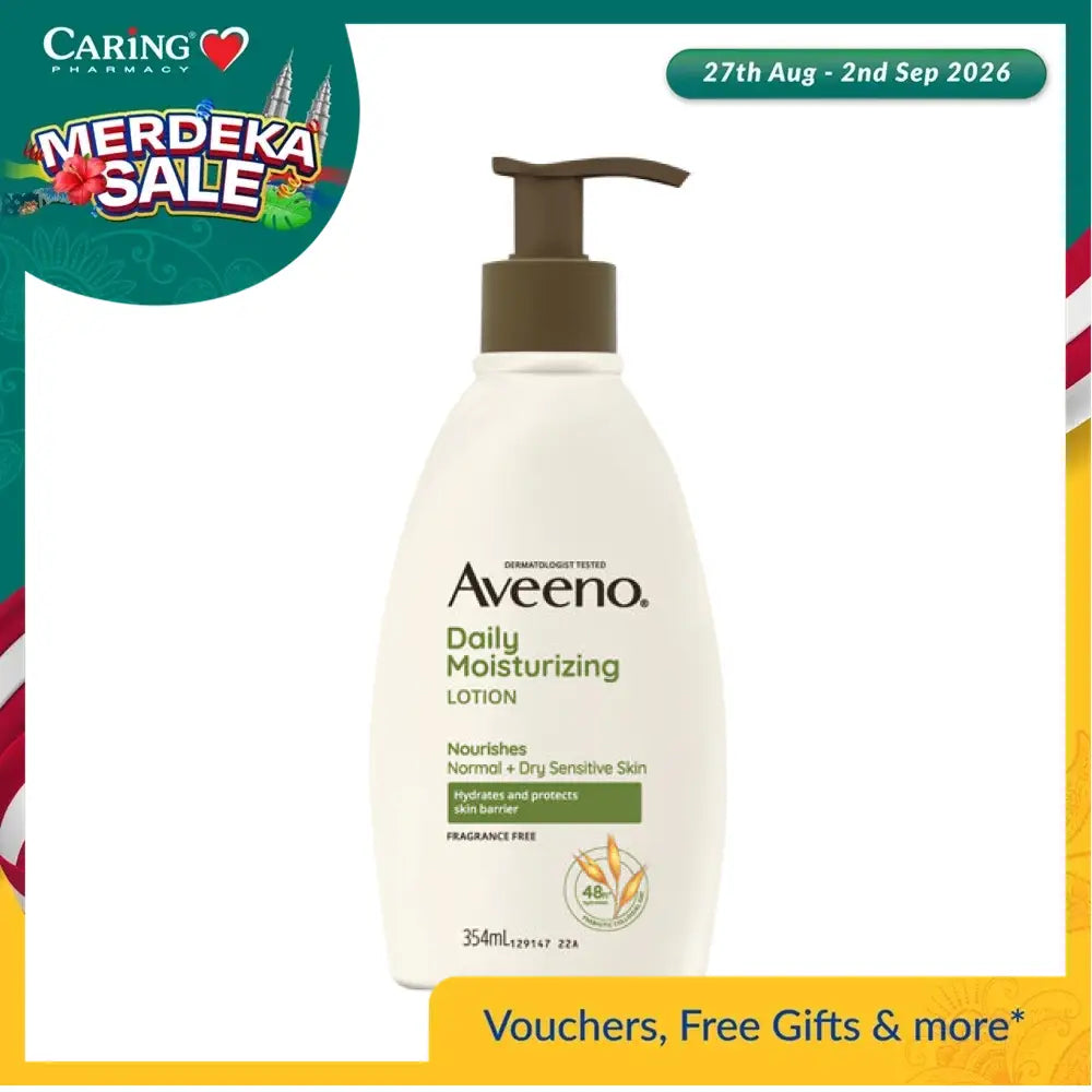 AVEENO DAILY MOISTURE LOTION 354ML