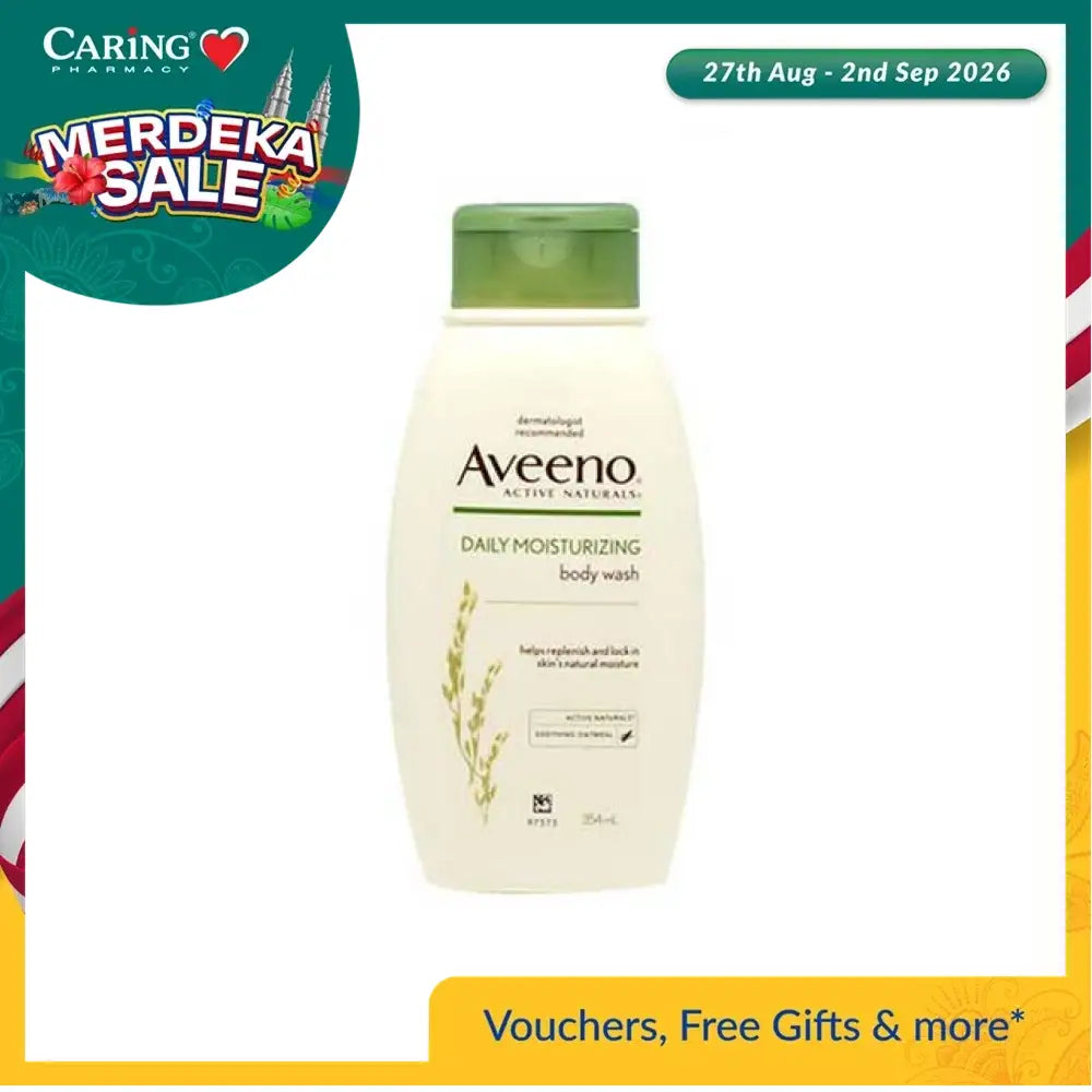 AVEENO DAILY MOISTURIZING BODY WASH 354ML