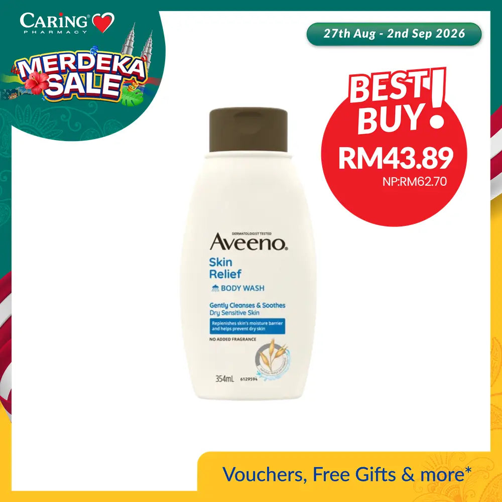 AVEENO SKIN RELIEF BODY WASH 354ML