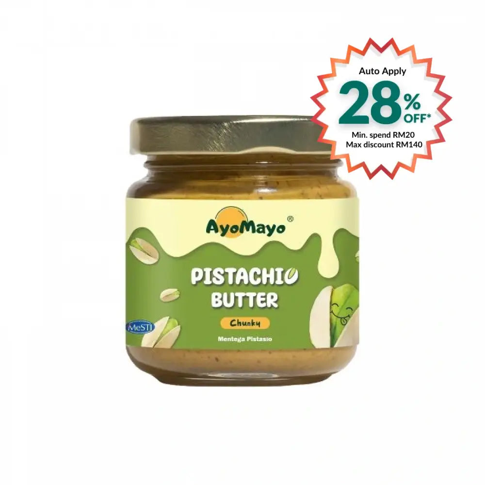 AYOMAYO PISTACHIO BUTTER CHUNKY 90G