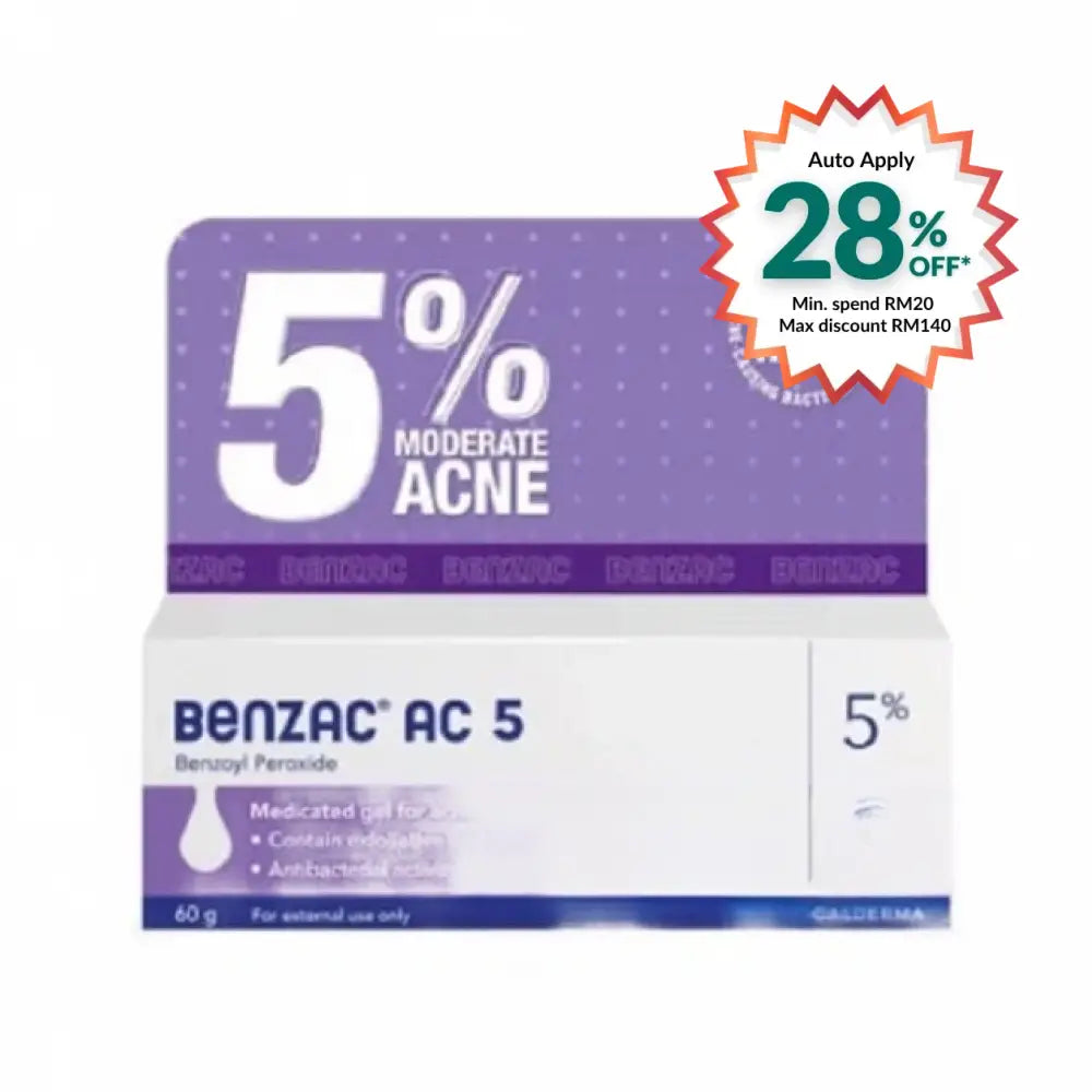 BENZAC AC 5% GEL 60G