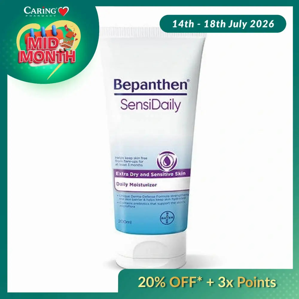 BEPANTHEN SENSIDAILY DAILY MOISTURIZER 200ML