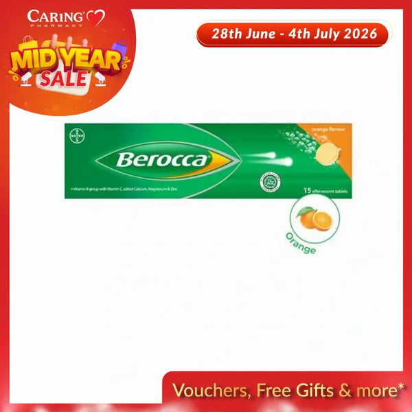 BEROCCA EFFERVESCENT 15S