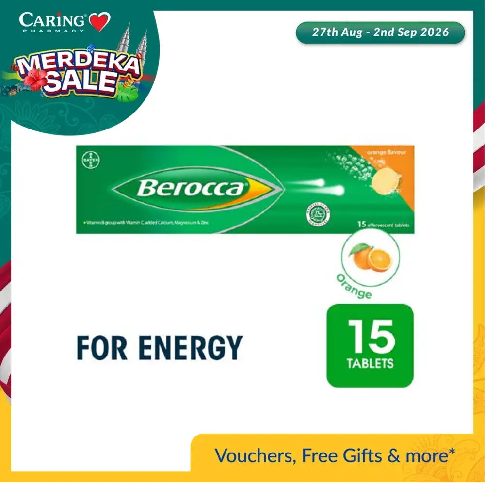 BEROCCA EFFERVESCENT 15S
