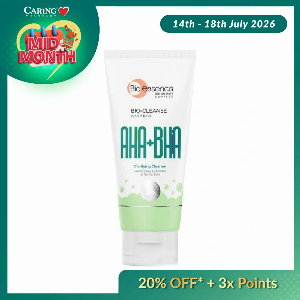 BIO-ESSENCE BIO-CLEANSE AHA BHA AMINO ACID CLEANSER 100G