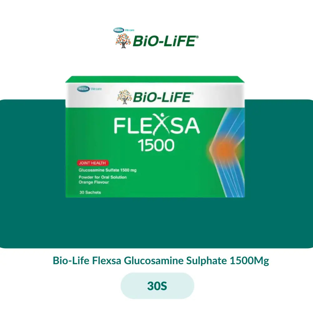 Bio-Life Flexsa Glucosamine Sulfate 1500Mg (30s/2x30s) - 30S