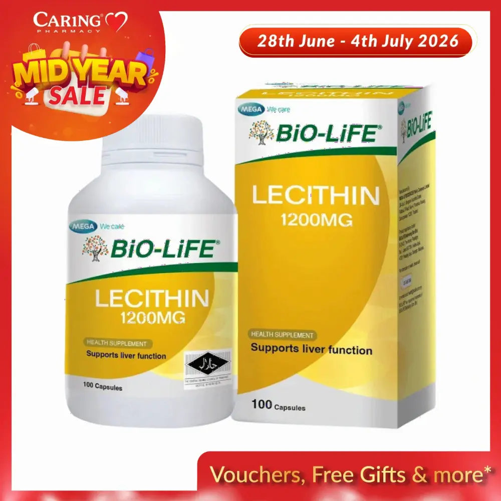 BIO-LIFE LECITHIN 1200MG 100S