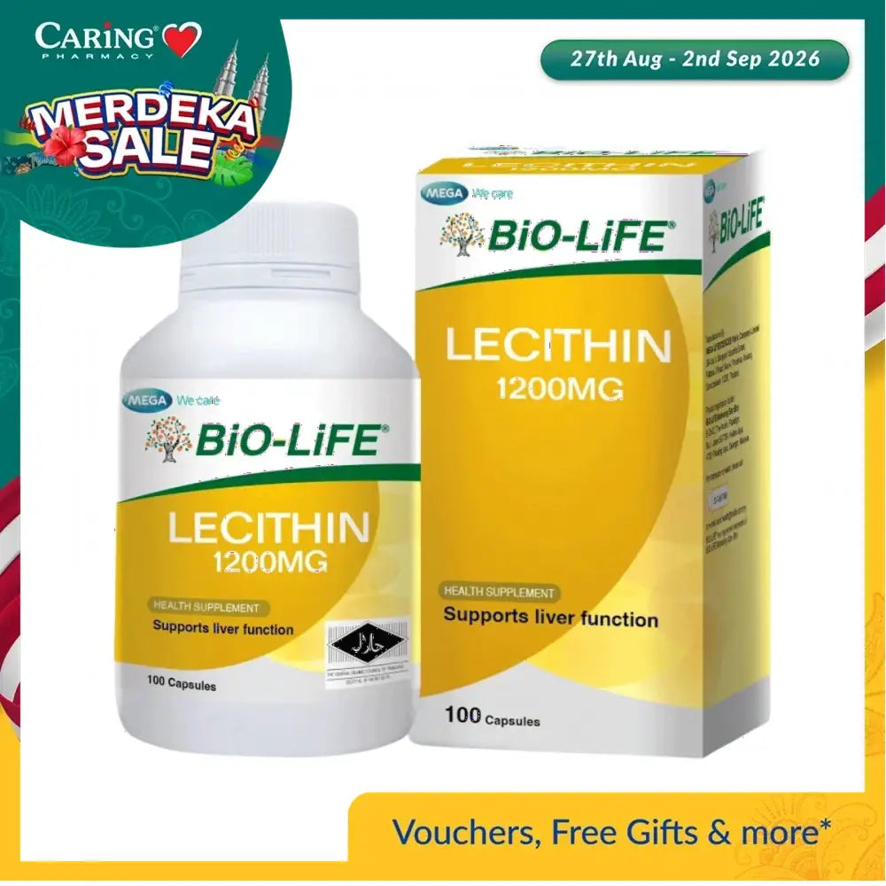 BIO-LIFE LECITHIN 1200MG 100S