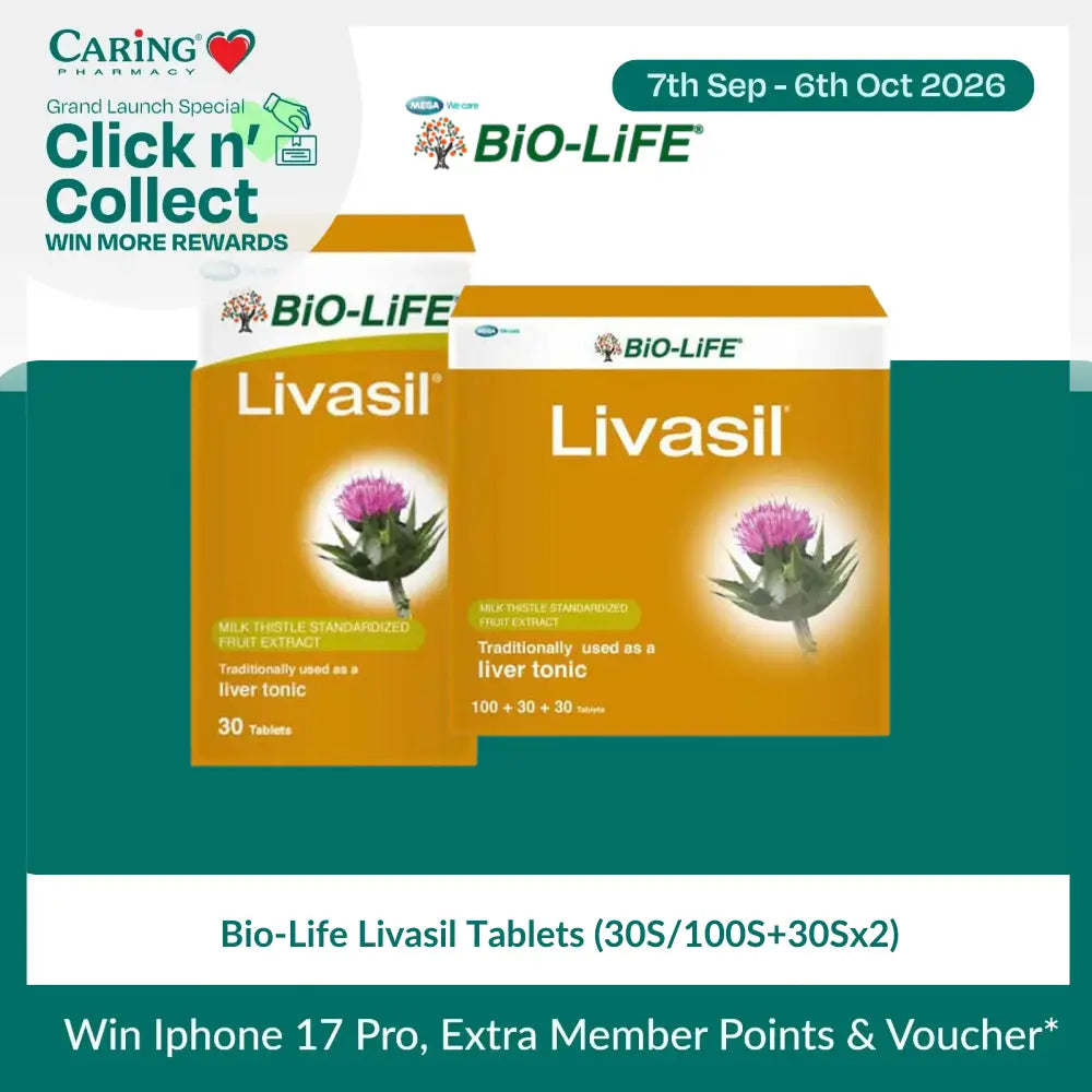 Bio-Life Livasil Tablets (30S/100S + 30Sx2)