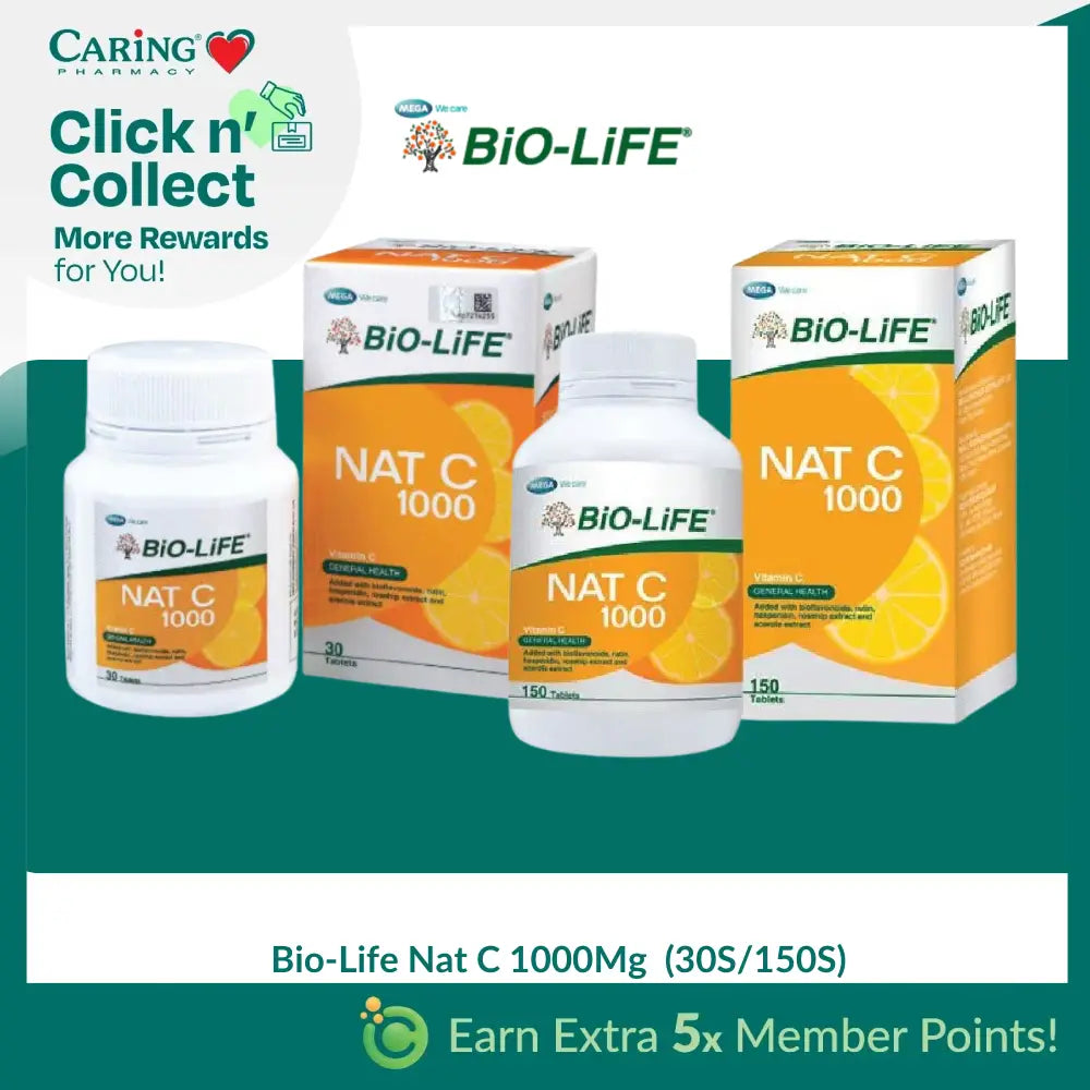 Bio-Life Nat C 1000Mg (30S/150S)