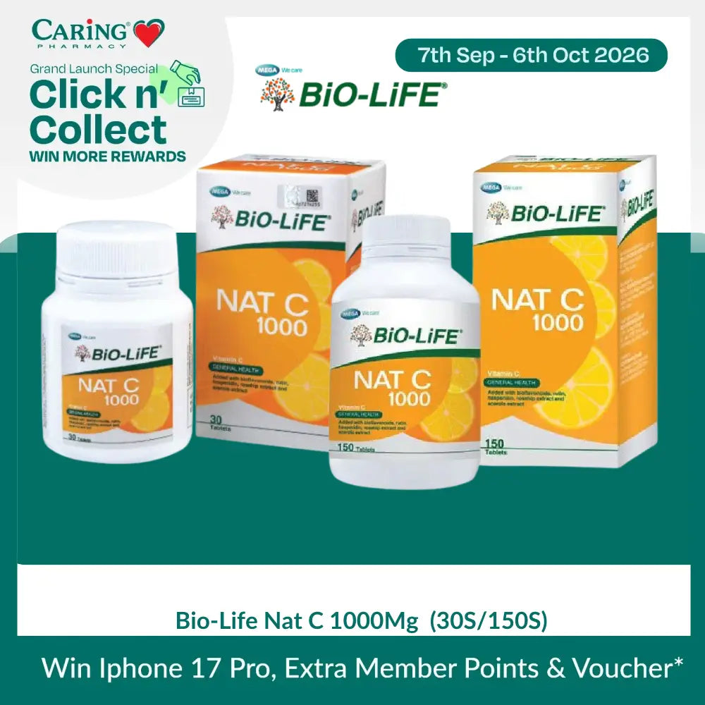 Bio-Life Nat C 1000Mg (30S/150S)