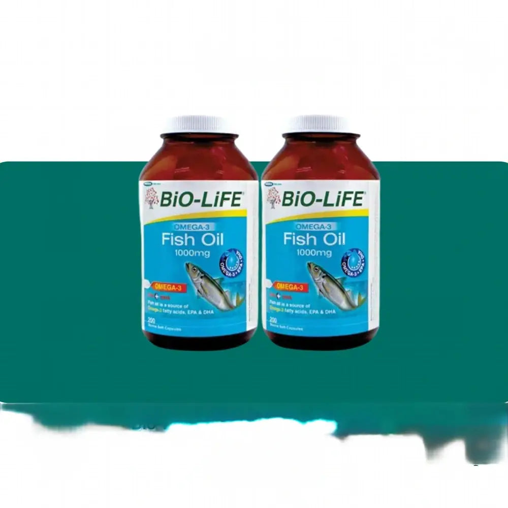 Bio-Life Omega-3 Fish Oil 1000Mg (30S/2x200S) - 2X200S