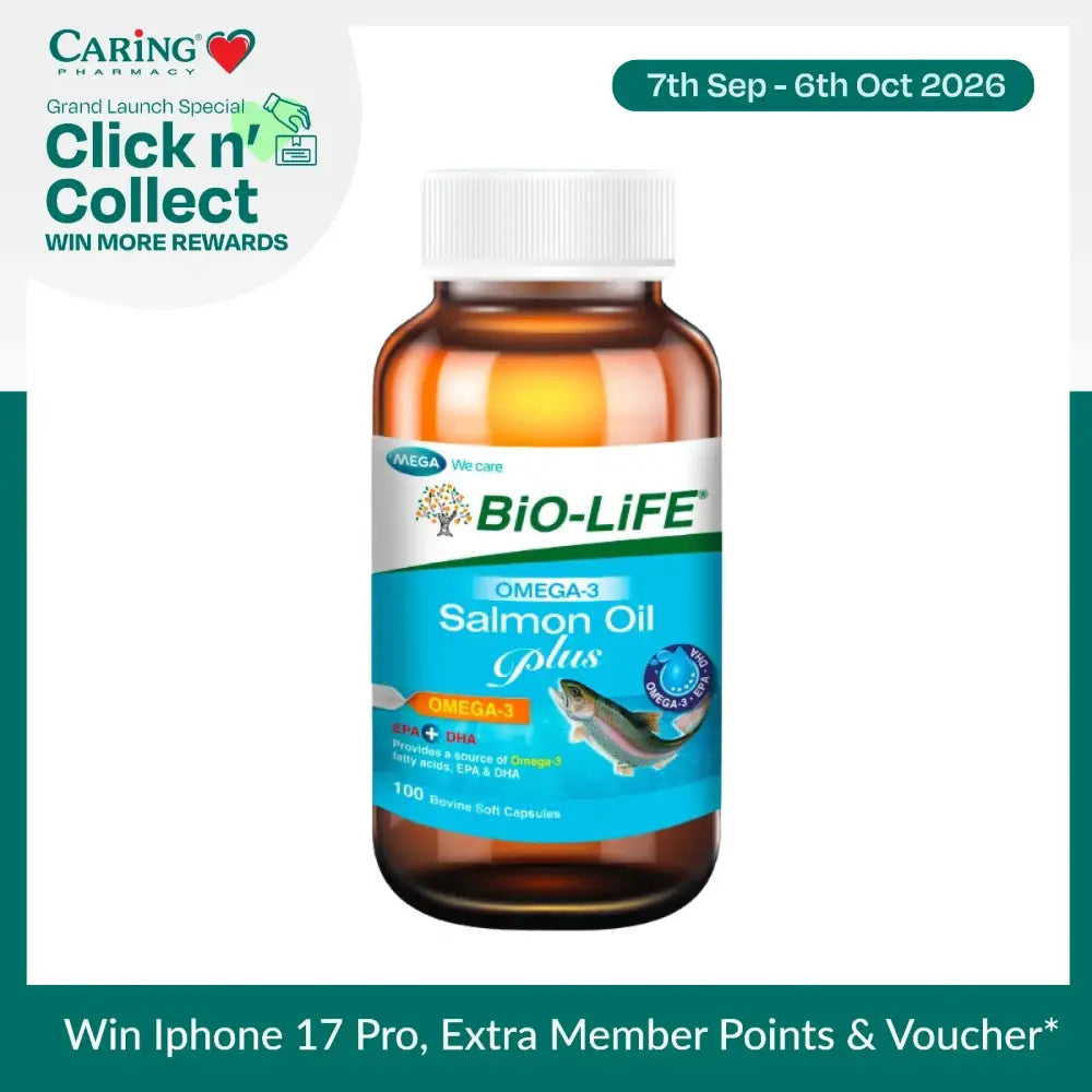 BIO-LIFE SALMON OIL PLUS 100S
