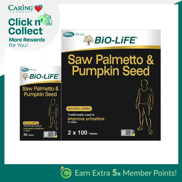 Bio-Life Saw Palmetto 100Sx2 + 30S