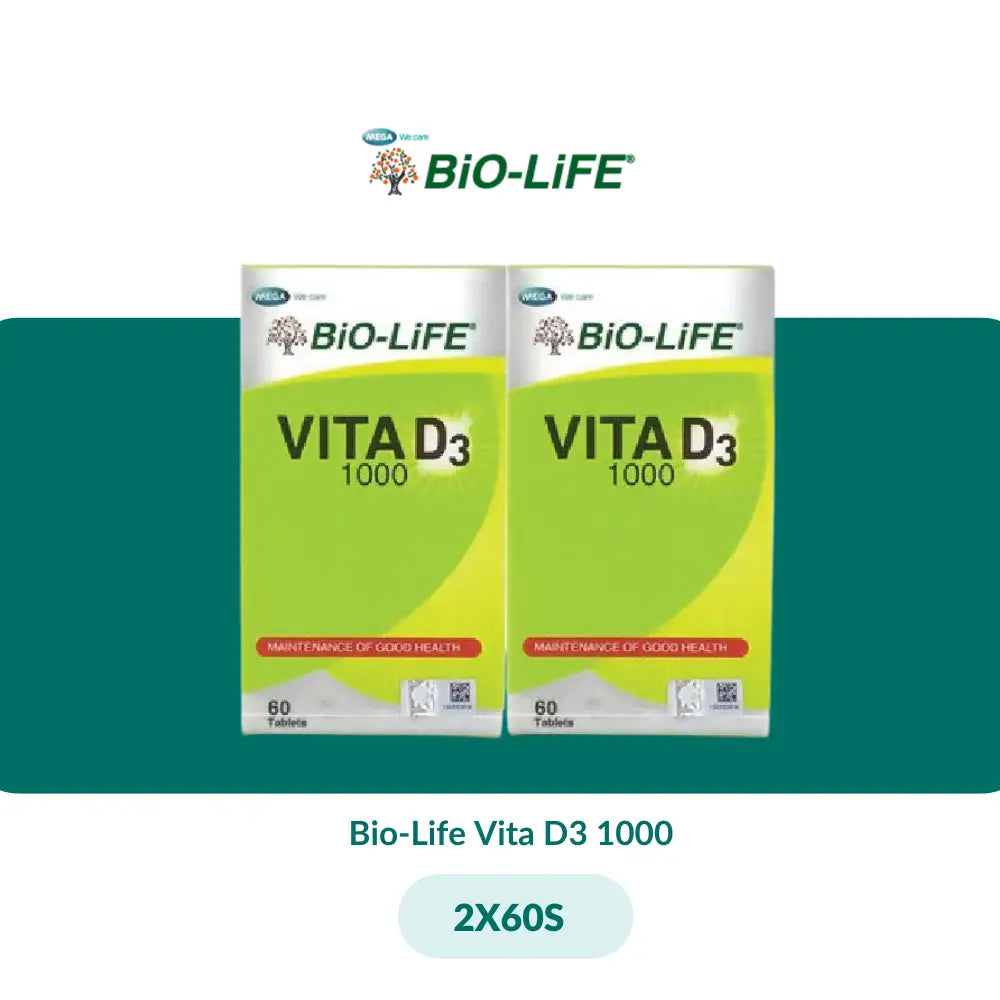 Bio-Life Vita D3 1000 (60S/2x60s) - 2X60S