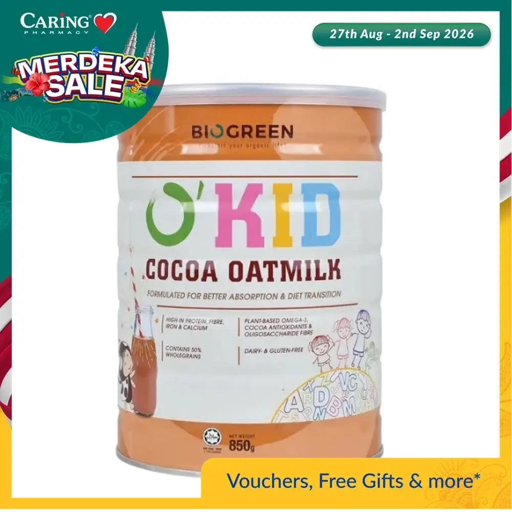 BIOGREEN OKID COCOA OATMILK 850G