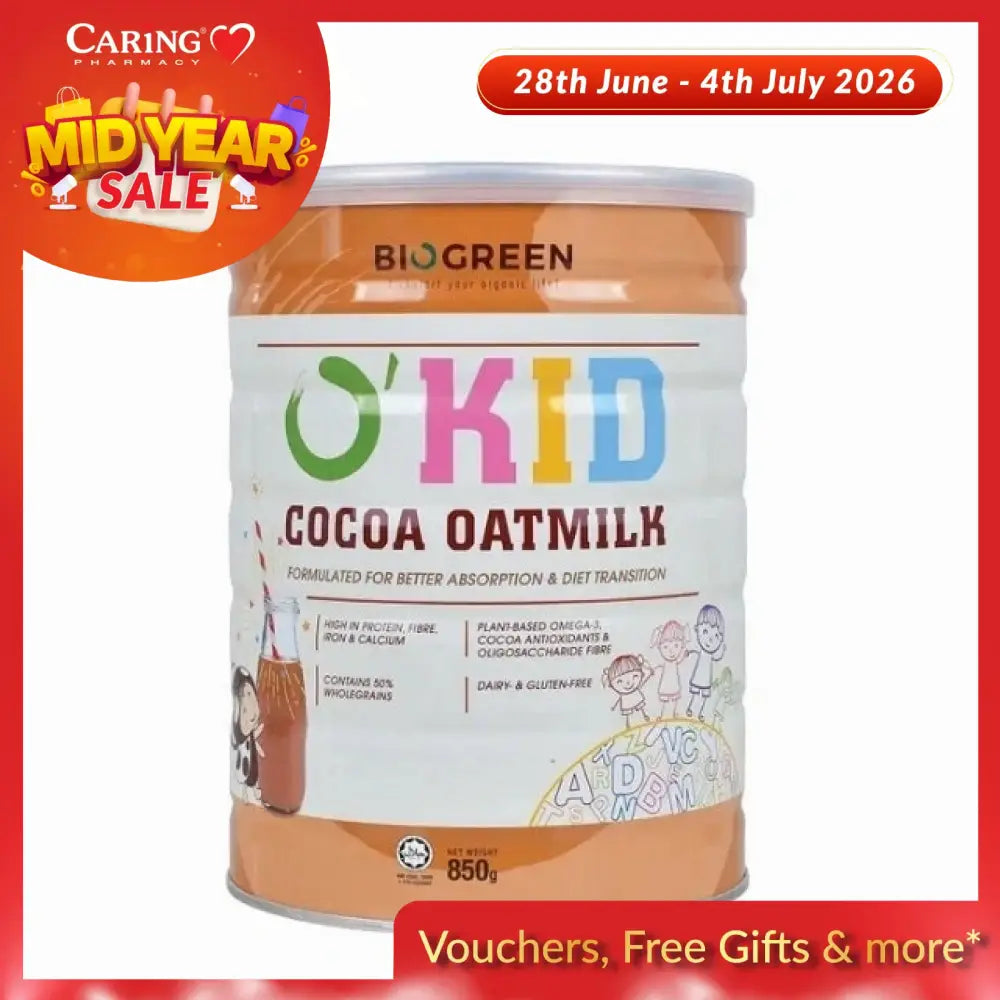 BIOGREEN OKID COCOA OATMILK 850G