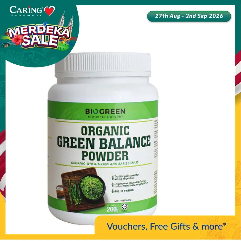 BIOGREEN ORGANIC GREEN BALANCE 200G