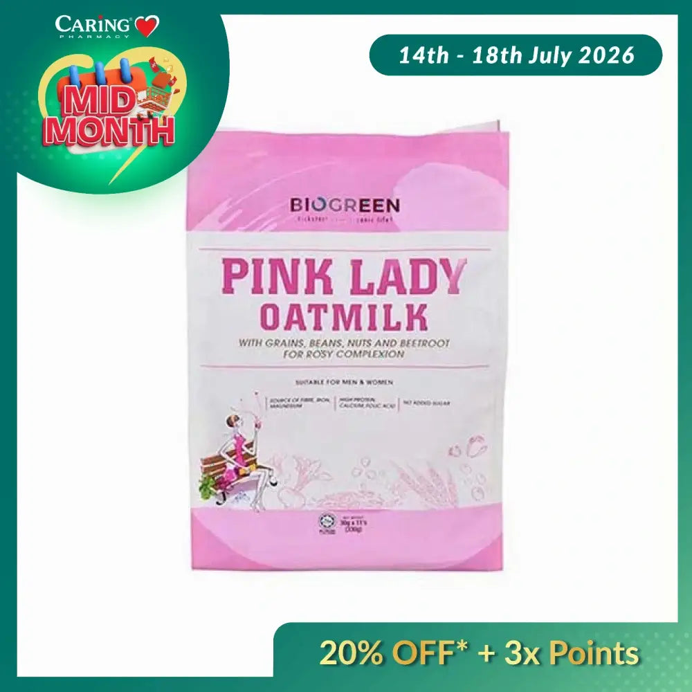 BIOGREEN PINK LADY OATMILK 30G 11S