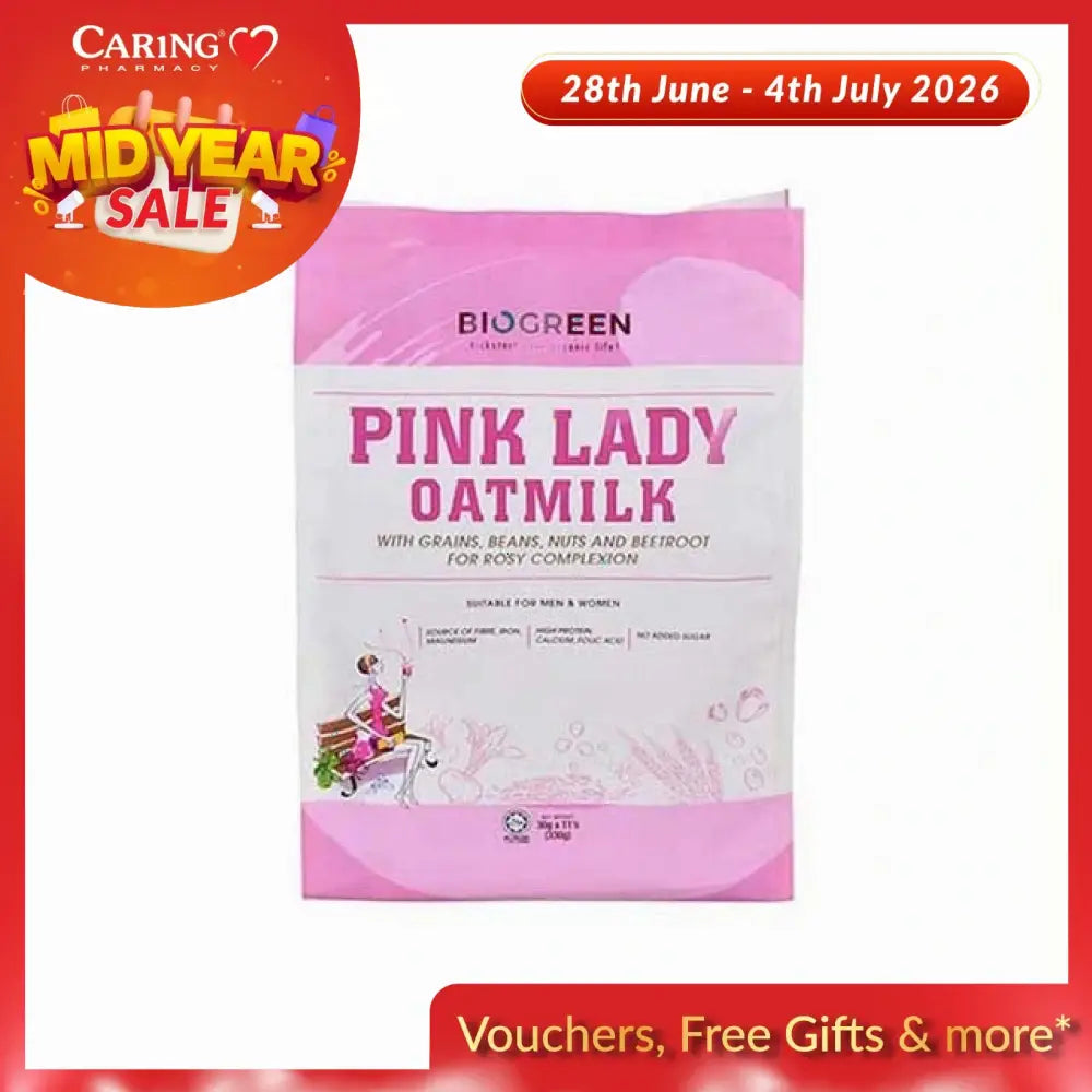 BIOGREEN PINK LADY OATMILK 30G 11S