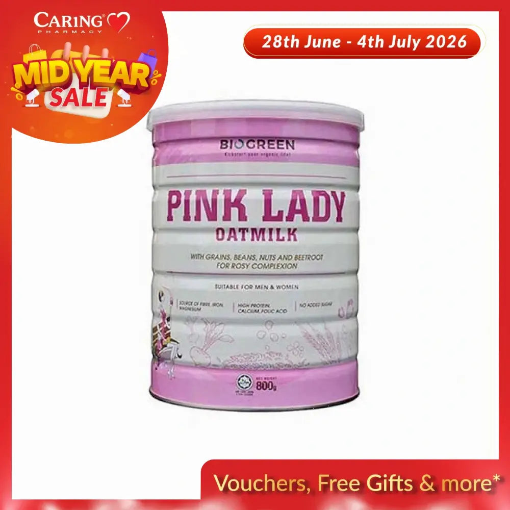 BIOGREEN PINK LADY OATMILK 800G