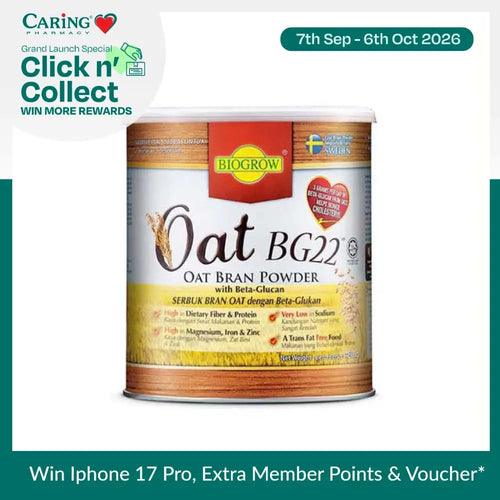 BIOGROW OBG22 OAT POWDER 480G