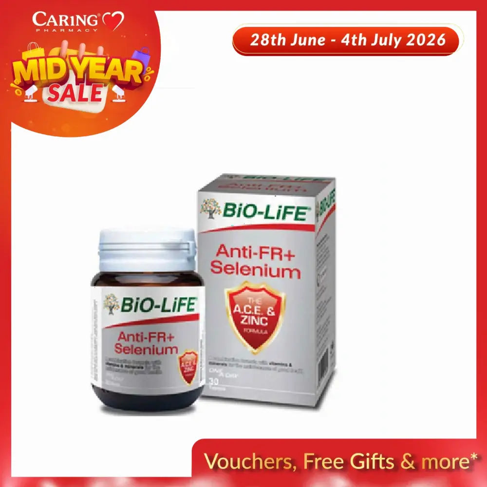 BIOLIFE ANTI-FR SELENIUM 30S