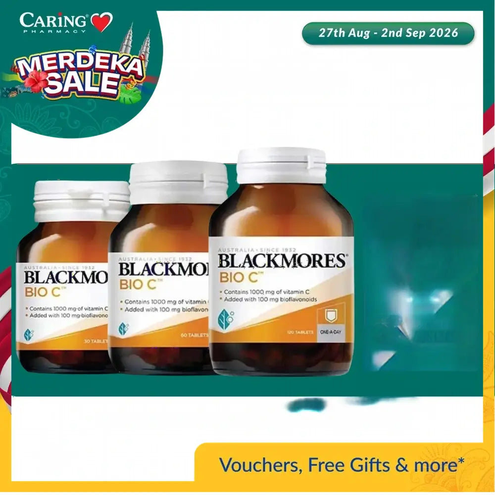 Blackmores Bio C 1000Mg (30s/60s/120s)